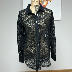 Loft lace blouse. Size medium. NWT